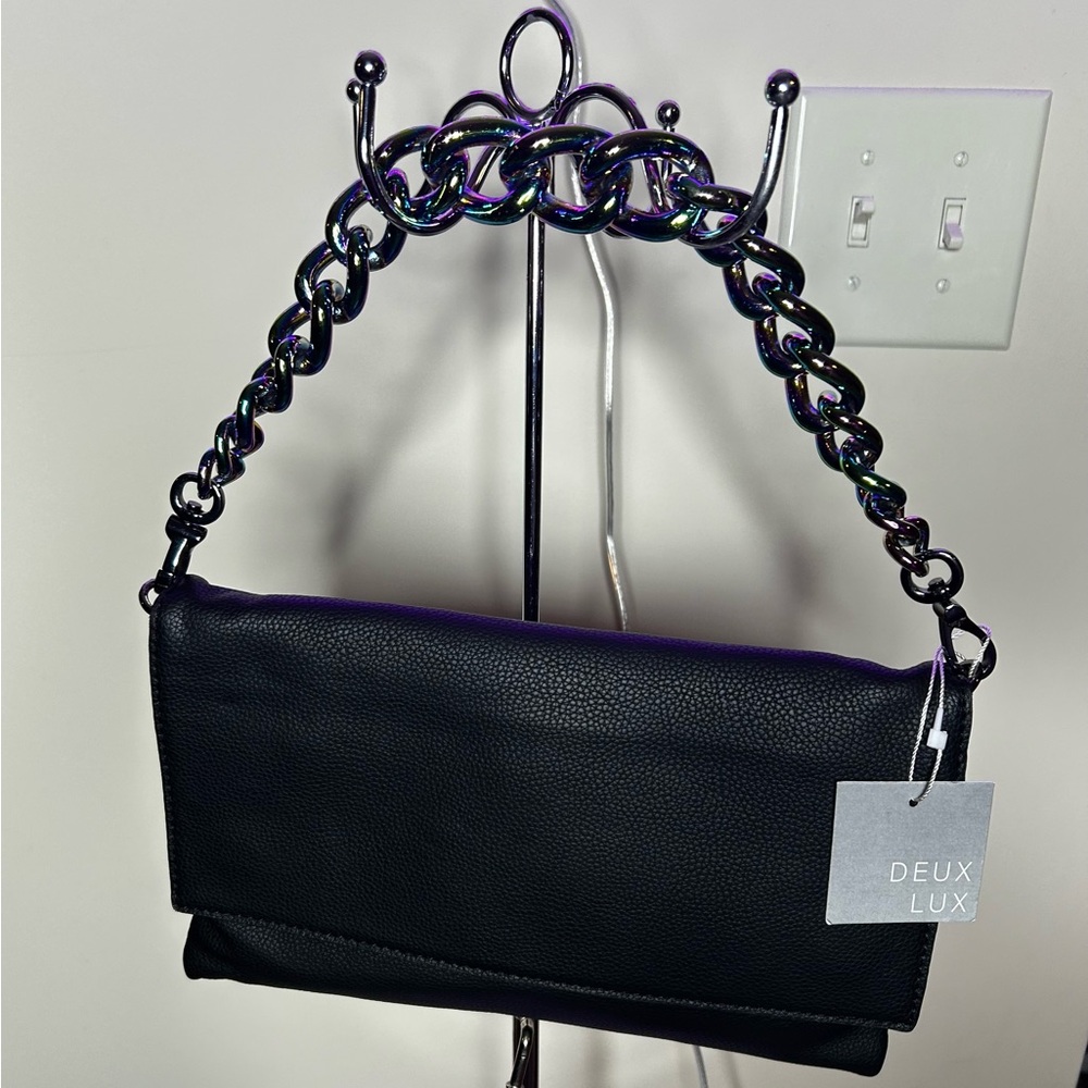 Deux Lux Black Women's Crossbody Handbag